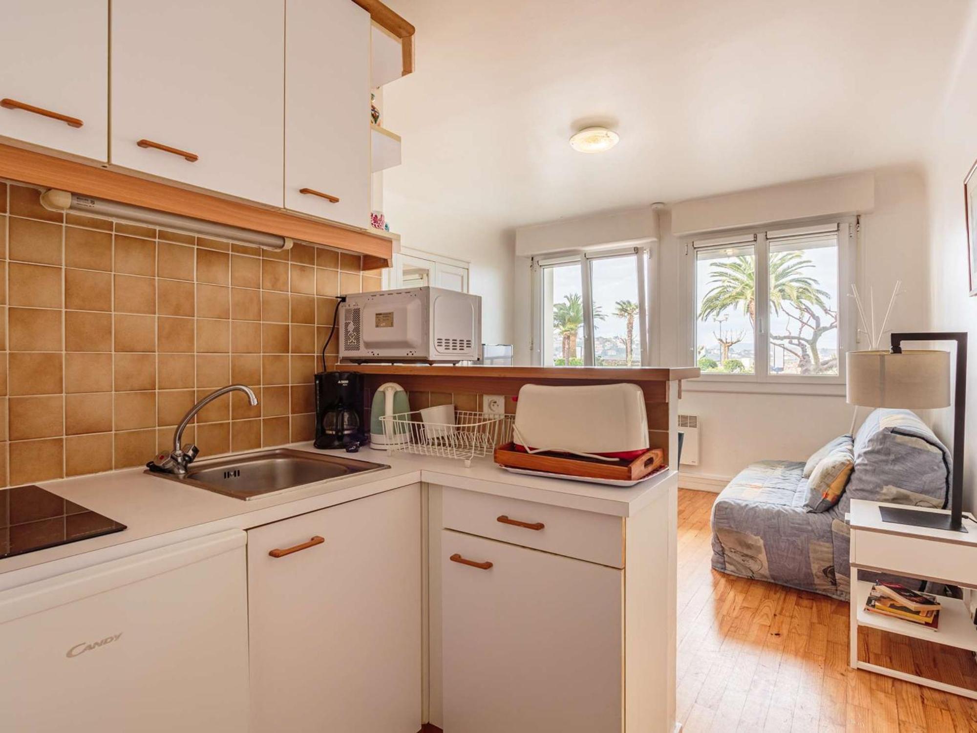 Charmant Studio Face Mer Avec Acces Direct Plage - Fr-1-4-659 Saint-Jean-de-Luz Εξωτερικό φωτογραφία
